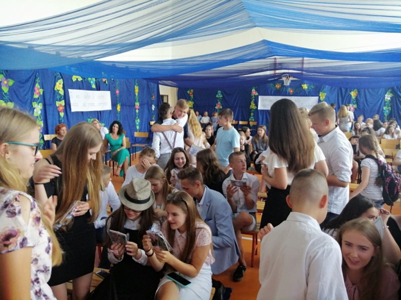 Pożegnanie klas III i VIII